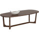 Robinson 55 X 23.5 inch Walnut Coffee Table